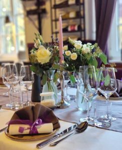 Familienfest Personalisierte Tischdekoration