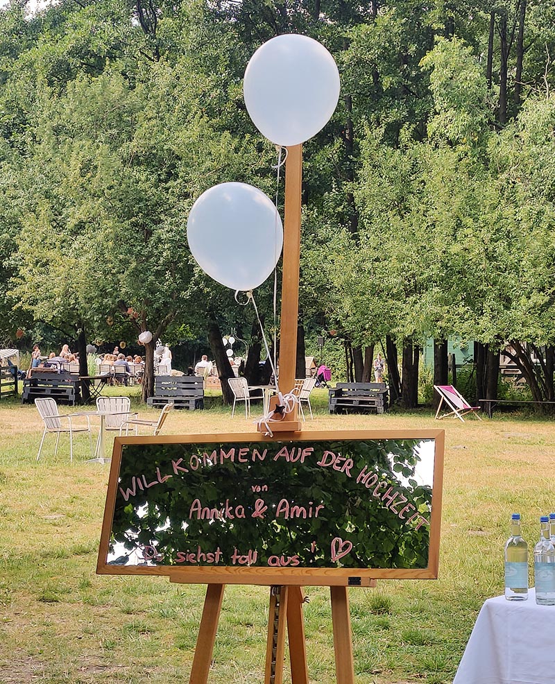 Freie Trauung in Hannover, Romantik auf dem Land