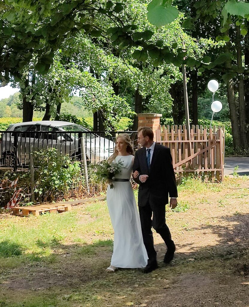 Freie Trauung in Hannover, Romantik auf dem Land