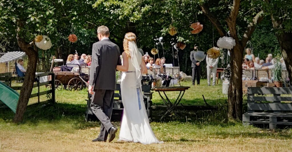 Freie Trauung in Hannover, Romantik auf dem Land