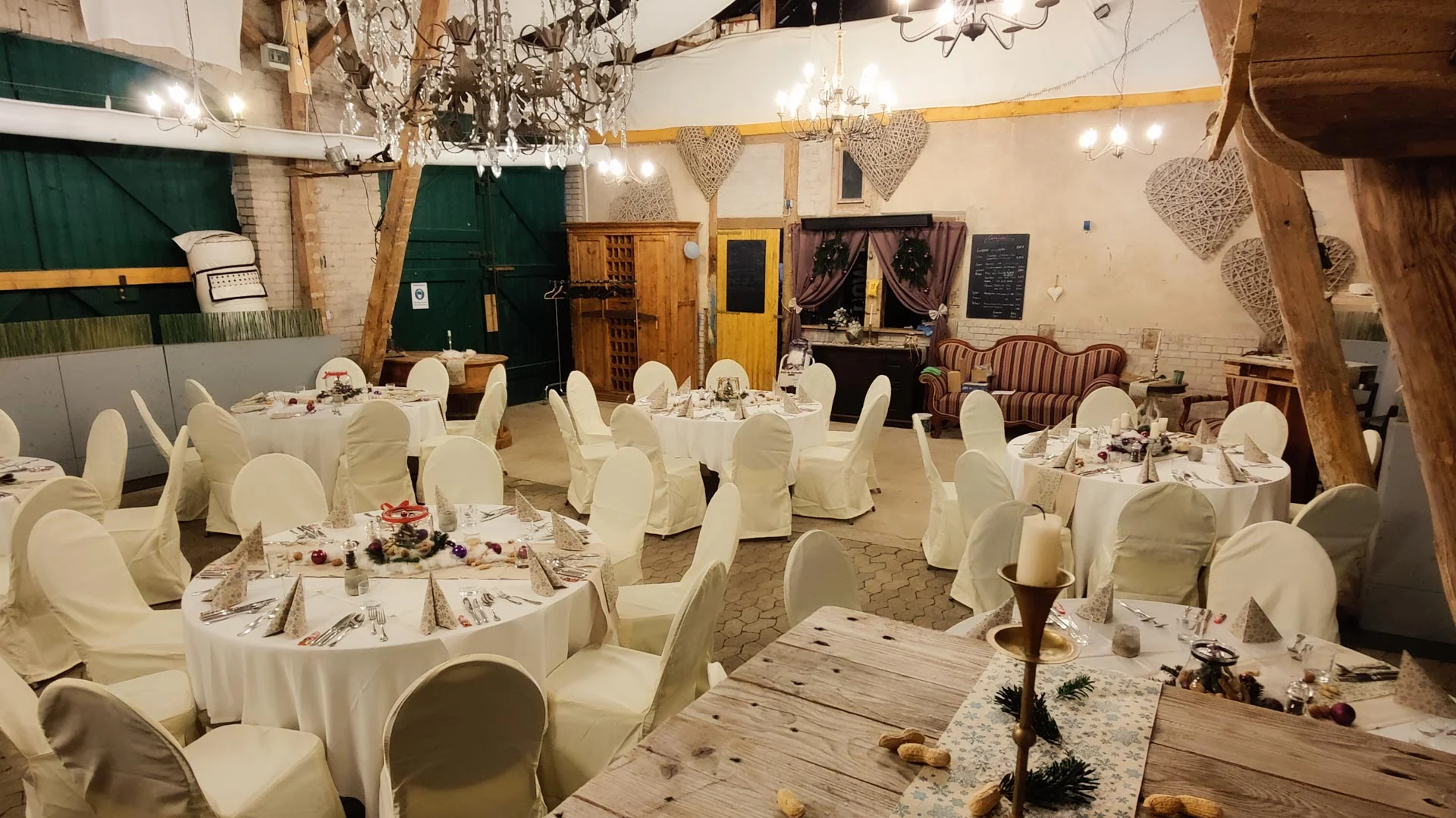 Weihnachtsfeier mit Kolleginnen und Kollegen